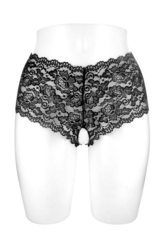 Fashion Secret Julia Black - трусики с доступом, S-L (чёрные)