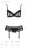 Passion Lovelia Set - Комплект белья, S/M (чёрный) Passion Lovelia Set - Комплект белья, S/M (чёрный)