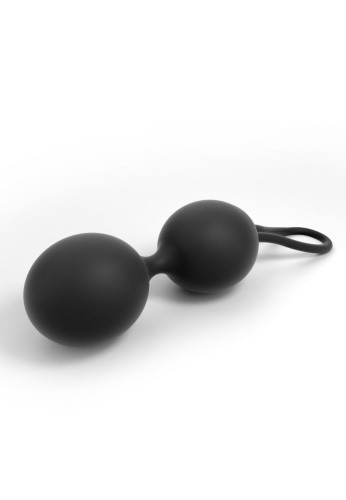 Dorcel Dual Balls Black вагинальные шарики  диаметр со смещенным центром тяжести, 3,6 см, вес 55 гр (чёрный)