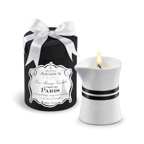 Petits Joujoux Paris - Масажна свічка з ароматом ванілі та сандалового дерева, 180 мл - купити в Києві, Україні