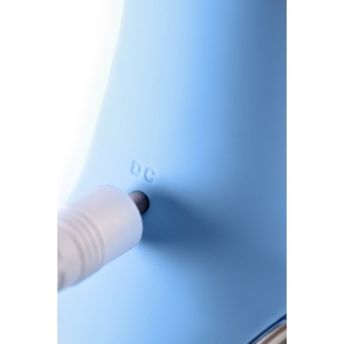 Toyfa Physics Galvani Vibe - Вибратор с электростимуляцией, 21х3.5 см (голубой)