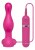 Doc Johnson Platinum Delight Plug - Анальный вибратор, 12х3,5 см