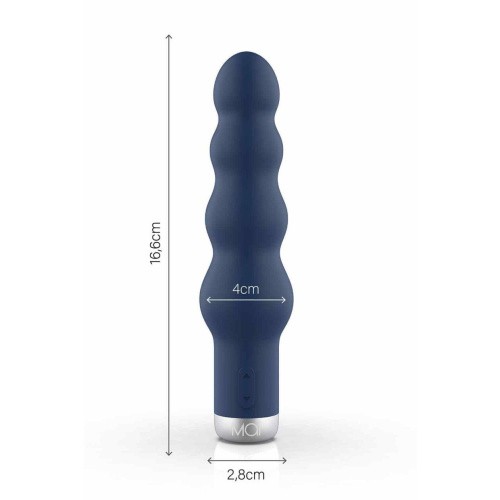 Mai Attraction Pleasure Toys Silver Edition Bubbles - Вибратор, 16.6х4 см