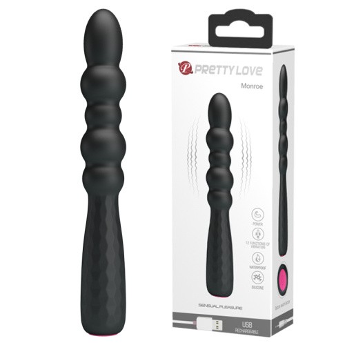 Pretty Love Monroe Vibrator Black-вібратор, 18,5 см (чорний) - купити в Києві, Україні