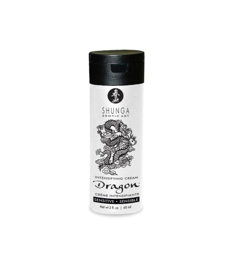 Shunga Dragon Cream Sensitive - Стимулирующий крем для пар, 60 мл