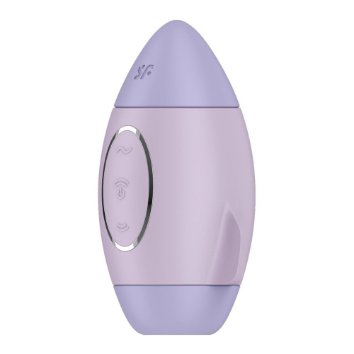 Satisfyer Mission Control - Вакуумный стимулятор, 10 см (сиреневый)