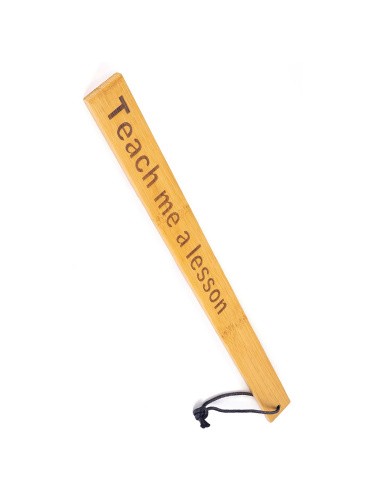 Fetish Tentation Paddle Teach me a lesson Bamboo - Шльопалка - купити в Києві, Україні