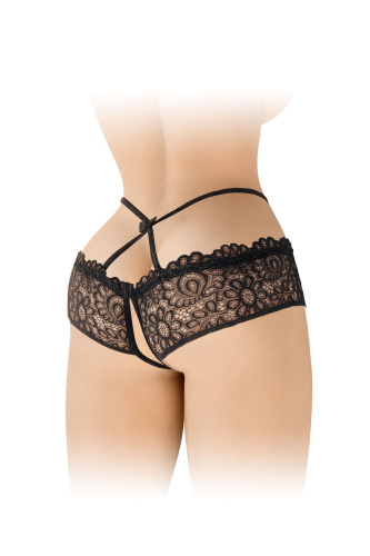 Трусики с доступом Fashion Secret Celia, One Size черные