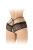 Трусики с доступом Fashion Secret Celia, One Size черные