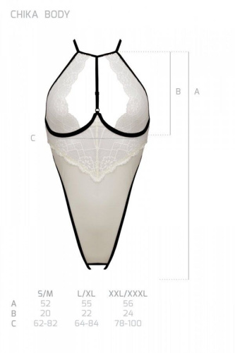 Боди с доступом Passion CHIKA BODY, S/M