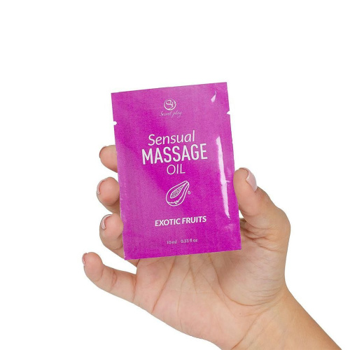 Массажное масло Secret Play Exotic Fruits Massage Oil, 10 мл