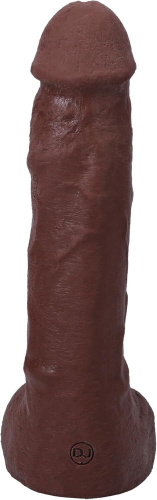 Кончающий фаллоимитатор Doc Johnson The Realistic Cock ULTRASKYN Squirting 9,5 Inch, 21,6 см