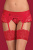 Obsessive 853-GAR-3 - Пояс для чулок со стрингами, S/M (красный) Obsessive 853-GAR-3 - Пояс для чулок со стрингами, S/M (красный)