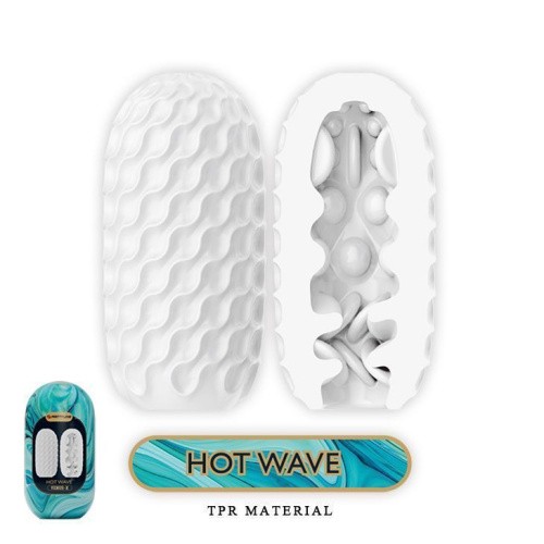 Pretty Love Hot Wave Venus X Egg Blue - Мастурбатор, 13,1 см