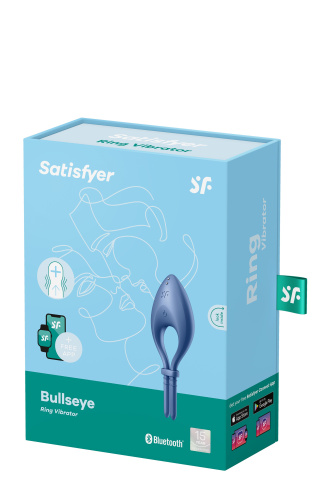 Satisfyer Bullseye - лассо с вибрацией, 4.9х2.5 см (голубой)