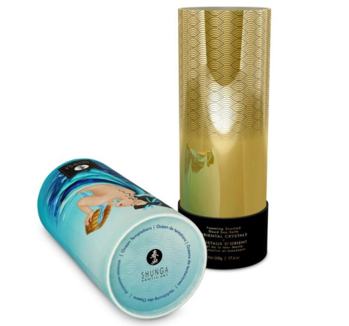 Shunga Oriental Crystals Bath Salts – Ocean Breeze - Соль мертвого моря для ванны, 500 г