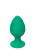 CalExotics Cheeky Buttplug Green - Набор анальных пробок, 9х5 см, 5х3,25 см. CalExotics Cheeky Buttplug Green - Набор анальных пробок, 9х5 см, 5х3,25 см.