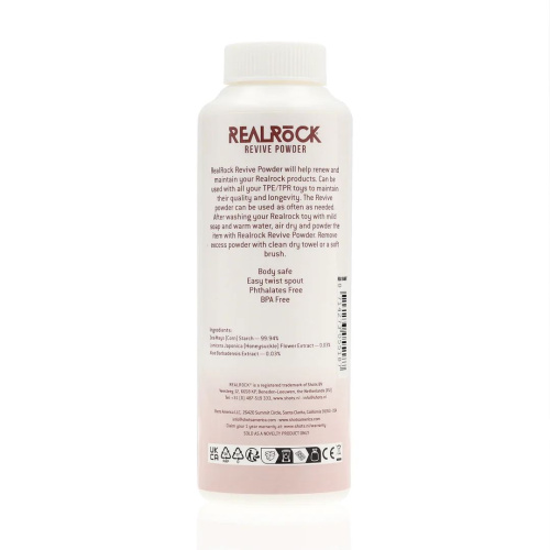 Пудра для ухода а игрушками Realrock Revive Powder, 120 г