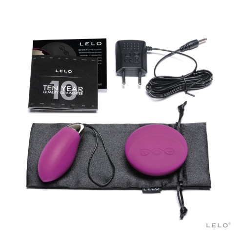 Lelo Lyla 2 Deep Rose - Виброяйцо, 8х3,3 см (малиновый)