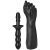 Doc Johnson Titanmen The Fist with Vac-U-Lock Compatible Handle - кулак для фистинга 27.6х7.6 см (чёрный)