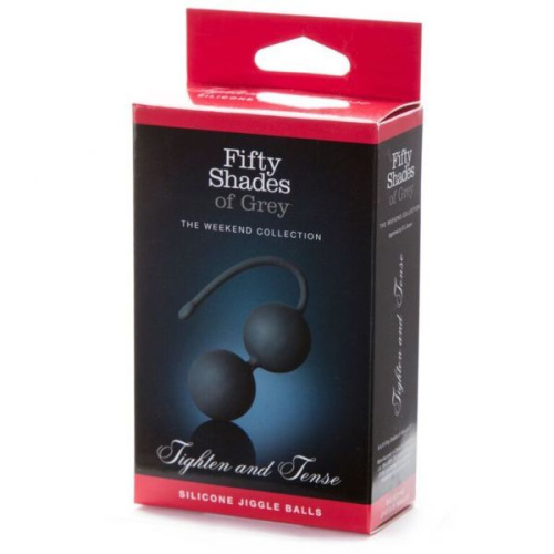 Вагінальні кульки Fifty Shades Of Grey, Tighten and Tense Silicone Jiggle Balls - купити в Києві, Україні
