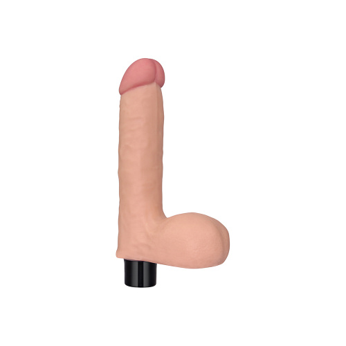 Real Softee Vibrator With Balls Flesh 8