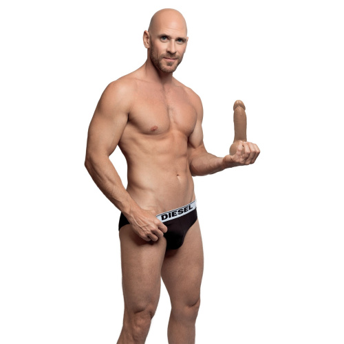 Fleshlight Fleshjack Boys: Johnny Sins Dildo реалистичный фаллоимитатор, 20.6х4.9 см