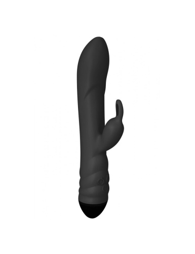 Adrien Lastic Twister - Вибратор кролик, 23х4 см (чёрный)