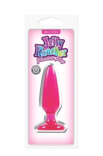 Ns Novelties Pleasure Plug Small - Анальная пробка, 10х3,5 см (розовый)