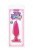 Ns Novelties Pleasure Plug Small - Анальная пробка, 10х3,5 см (розовый) Ns Novelties Pleasure Plug Small - Анальная пробка, 10х3,5 см (розовый)