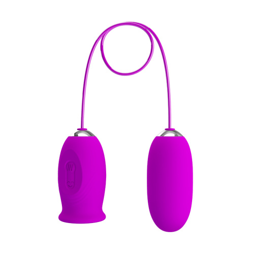 Pretty Love Daisy Licking Vibrator Purple - Виброяйцо, 7,3 см (фиолетовый)