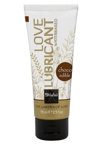 Оральный лубрикант шоколадный «Shiatsu Edible Glide Choco», 75 мл