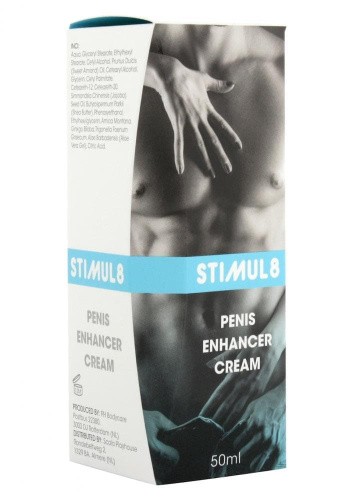 Крем для усиления эрекции Stimul8 Penis Enhancer Cream, 50 мл