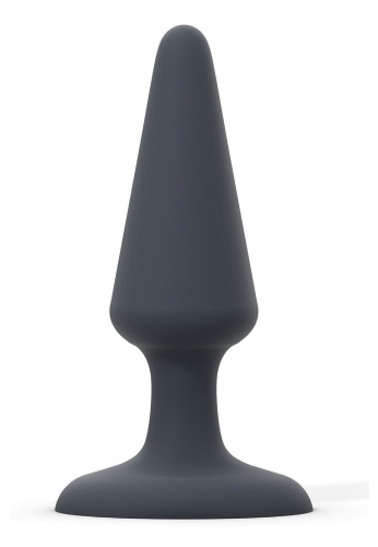 Dorcel Best Plug M анальная пробка мягкий soft-touch силикон, 13.5х4,1см (чёрный)