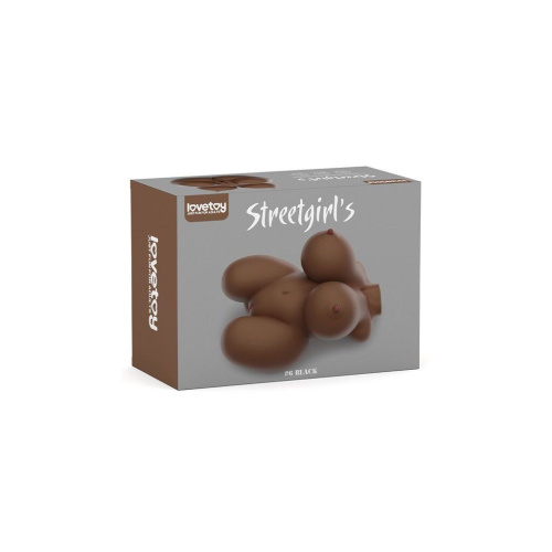 Мастурбатор полуторс Streetgirl's #6 Black - купити в Україні | Секс шоп SEX-SHOP.ua