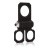 CalExotics Lovers Gear Ball Spreader Enhancer - виброкольцо, 10.2х2.5 см (черный)