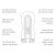 Tenga Keith Haring Original Vacuum Cup - Мастурбатор с имитацией минета, 15.5х4.5 см (белый)