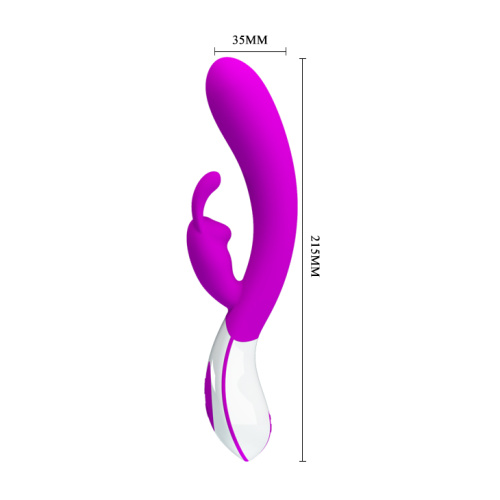 Pretty Love Harlan Vibrator Purple - Вибратор с кокетливыми ушками, 21.5х3.5 см (фиолетовый)