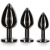 Taboom - S Butt Plug With Diamond Jewel - Анальна пробка, 7.2х2.7 см (чорний) - купити в Києві, Україні Taboom - S Butt Plug With Diamond Jewel - Анальна пробка, 7.2х2.7 см (чорний) - купити в Києві, Україні