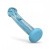 Gildo - Ocean Ripple Glass Dildo - Стеклянный фаллоимитатор, 17,6 см (голубой)