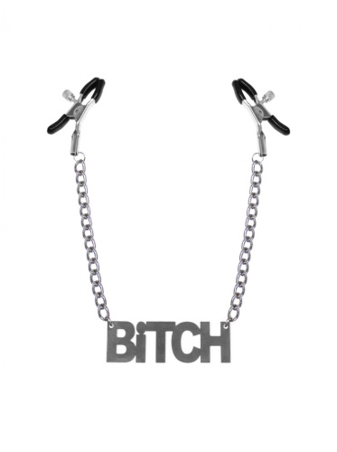 Bitch, Feral Feelings - Nipple clamps Bitch - Зажимы для сосков (серебристый)