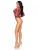 Сетчатое боди со стразами Leg Avenue Crystalized fishnet bodysuit, One Size