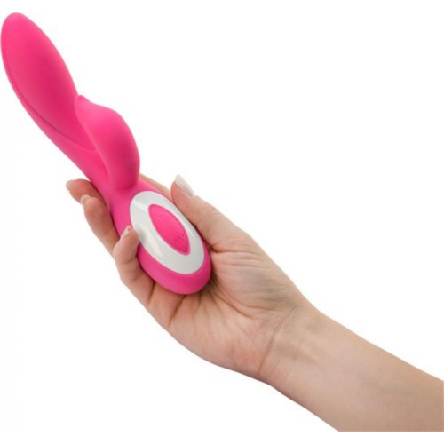 BMS Factory Harmony Pink Wonder Lust вибратор-кролик, 12.5х2.5 см (розовый)