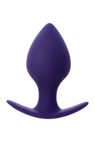 ToDo By Toyfa Glob - Анальная пробка со смещенным центром тяжести, 8х4 см (фиолетовая)