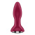 Satisfyer Rotator Plug 2+ - Анальна пробка з обертанням, 12.8х3.6 см (червоний) - купити в Києві, Україні