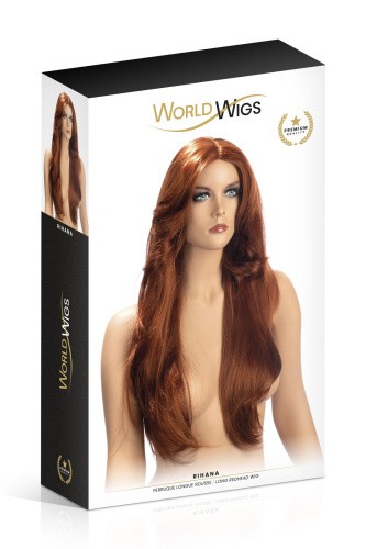 World Wigs Rihana Long Redhead - Парик (рыжий)