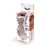 Boss Jewellery Silver Butt Plug Purple - Анальная пробка с кристаллом, 9,3х3 см (фиолетовый)