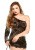 Кружевное мини платье с ассиметрией и стринги Fantasy Lingerie, Xl/ХХl