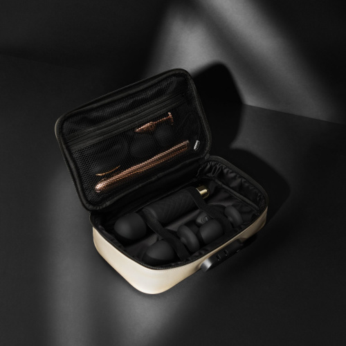 Кейс для іграшок з кодовим замком Dorcel DISCREET BOX LUXURY GOLD - купити в Україні | Секс шоп SEX-SHOP.ua