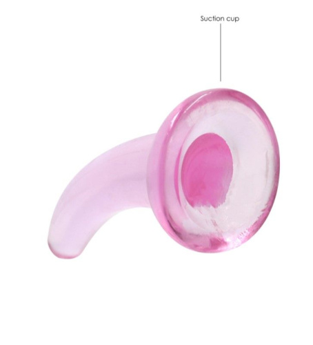 Фаллоимитатор RealRock Non Realistic Dildo with Suction Cup 4,5',11,5 см